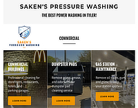 Saken Pressure Wash in Tyler, Texas
